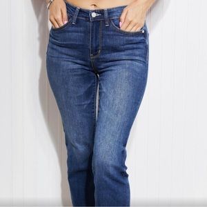 NWT Judy Blue Full Size Emma Cropped Boot Cut Jeans
